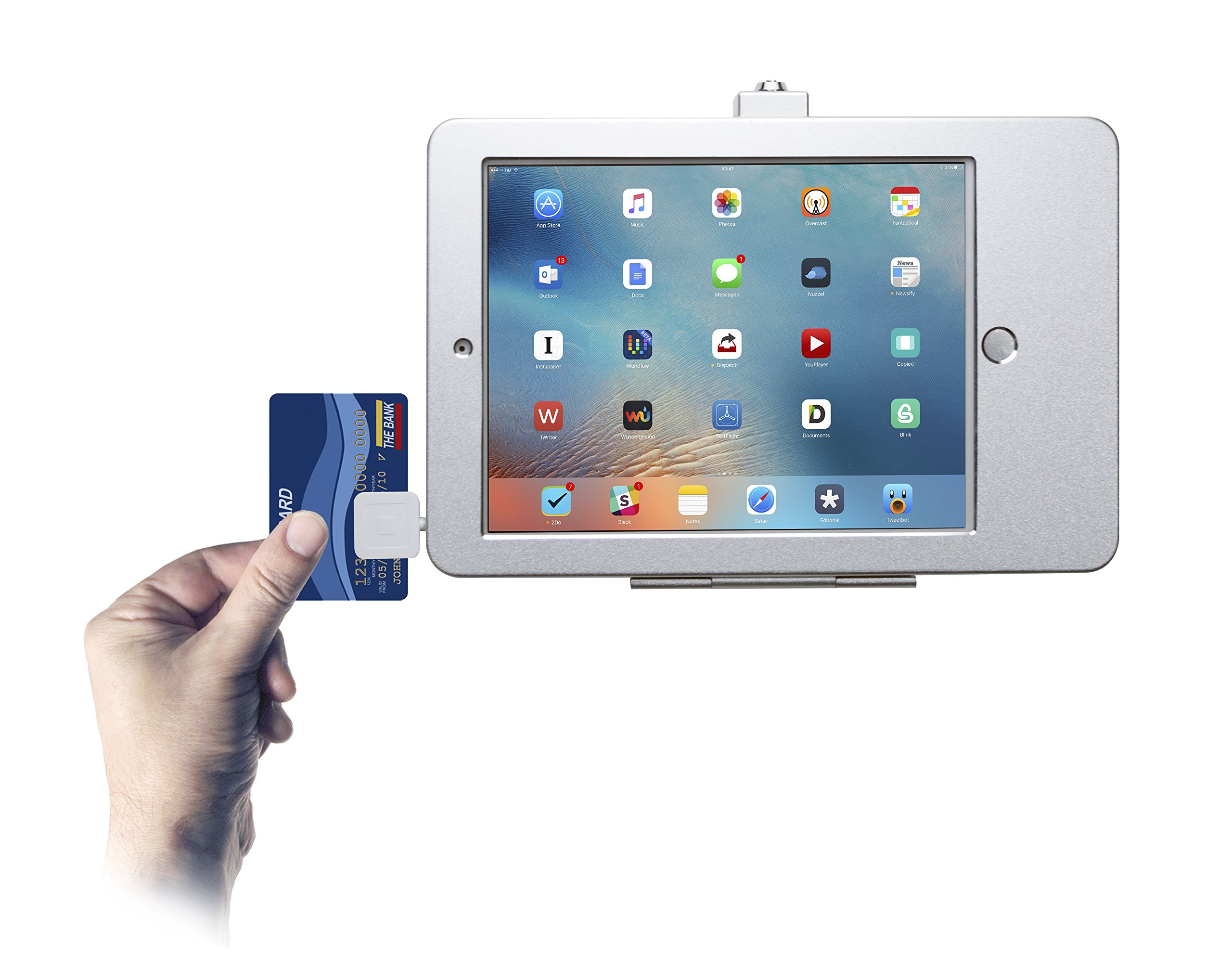 Wall Mount Enclosure for iPad 5th & 6th Gen, iPad Air 1 & 2, iPad Pro 9.7