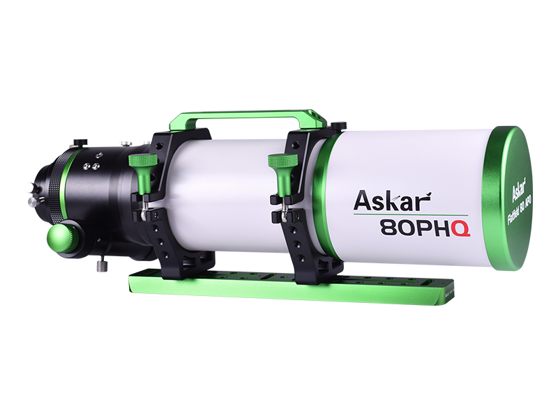 Askar 80PHQ 80mm f/7.5 Quadruplet Flat Field Astrograph Telescope - Premium Astrophotography Telescope for Deep Space Imaging, Perfect for Stargazing and Celestial Photography