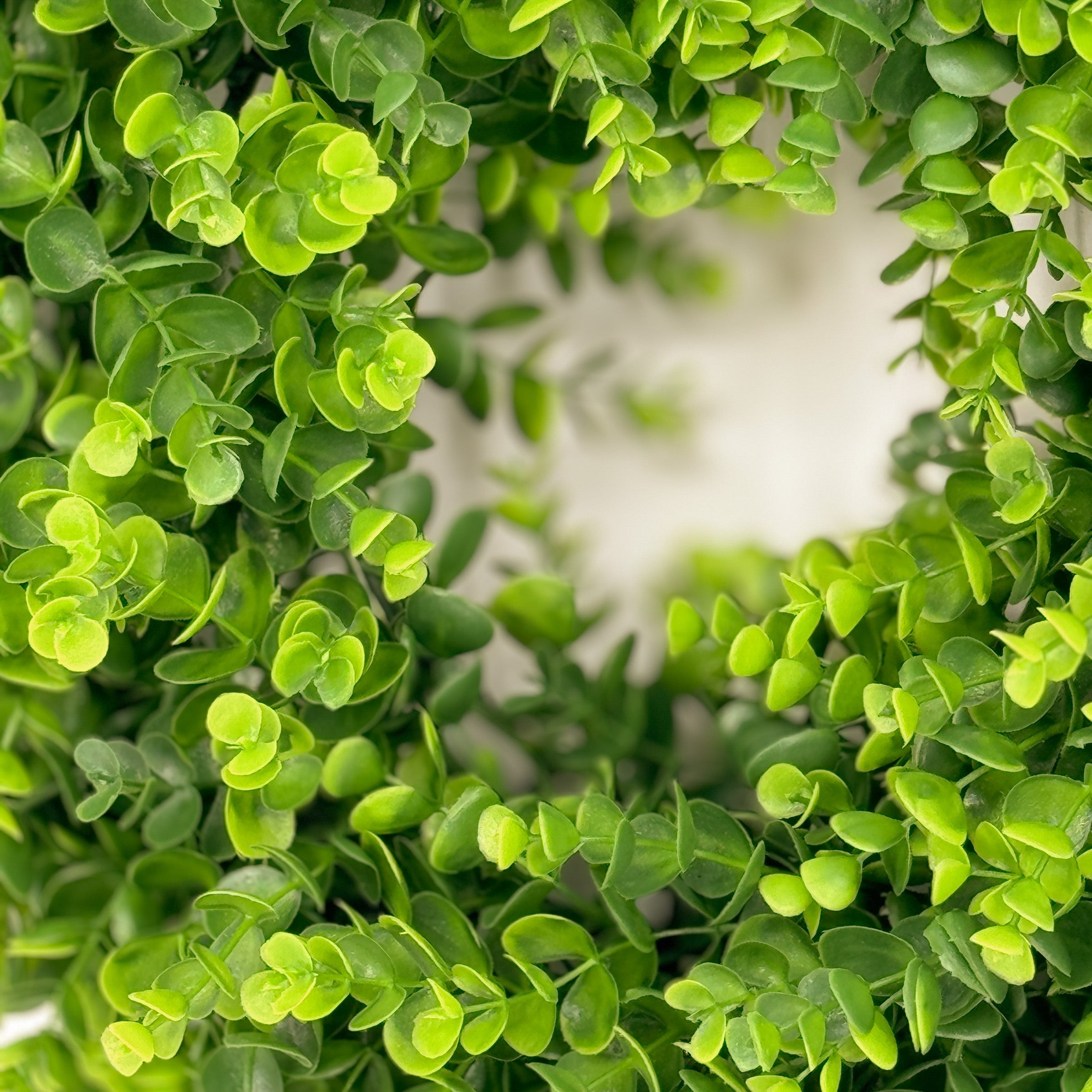45cm Artificial Eucalyptus Wreath for Outdoor Decor - Perfect for Front Door, Garden, and Holiday Home Decoration