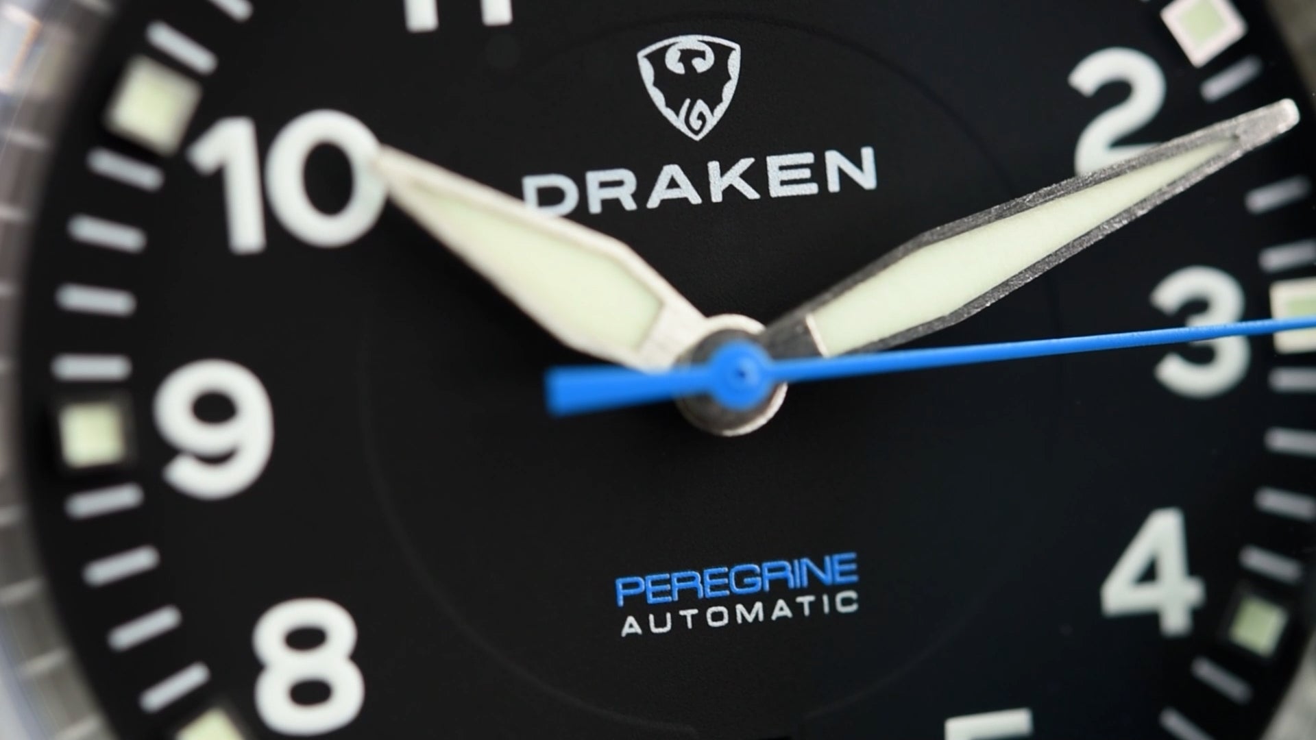 Draken Peregrine Version B Black Watch - Pre-Owned Luxury Timepiece for Men, Perfect for Business, Casual & Special Occasions