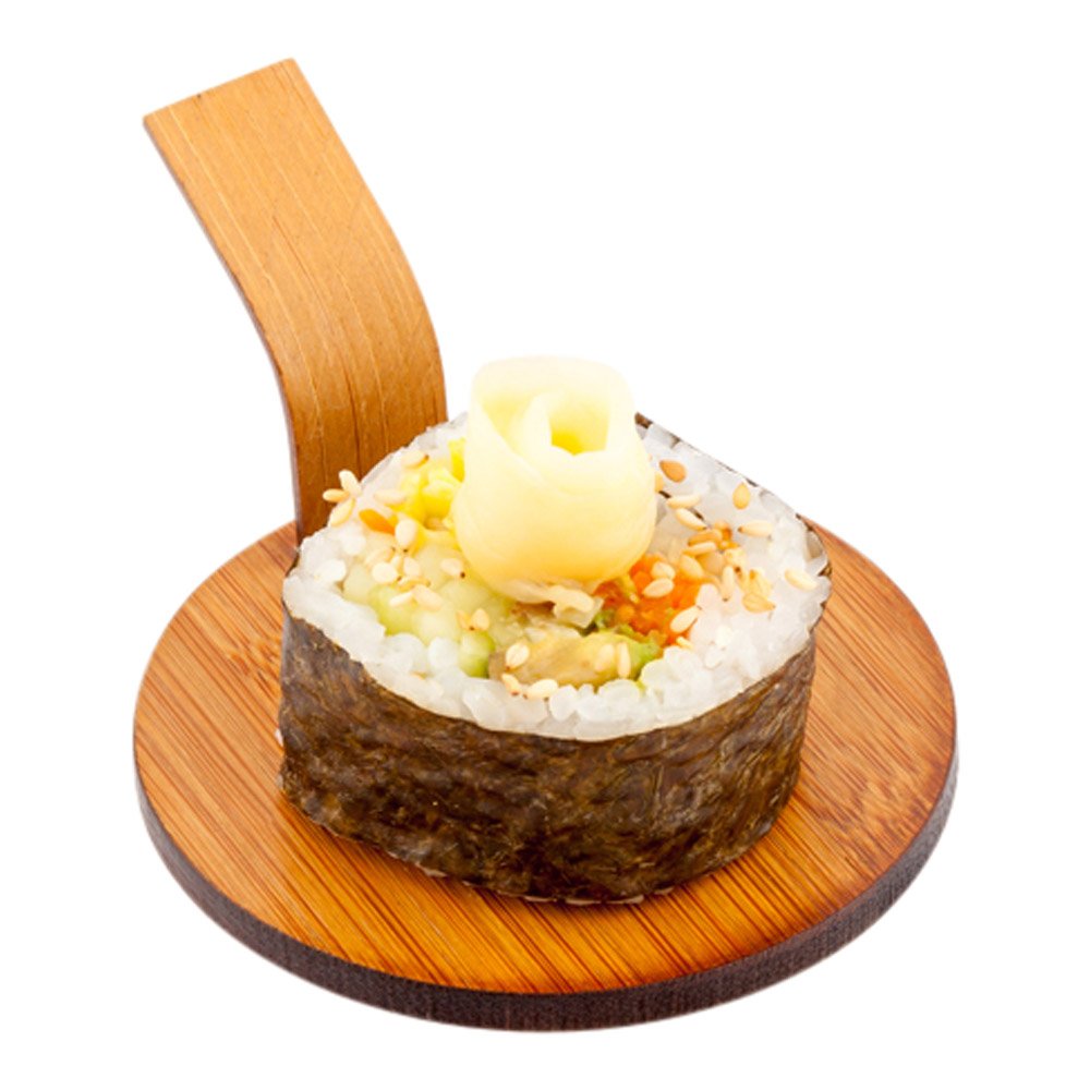 Eco-Friendly 3 Inch Round Bamboo Serving Plates - 100-Pack Disposable Mini Appetizer Plates with Handle for Parties, Catering & Snacks | Sustainable & Biodegradable for Restaurants, Events & Home Use