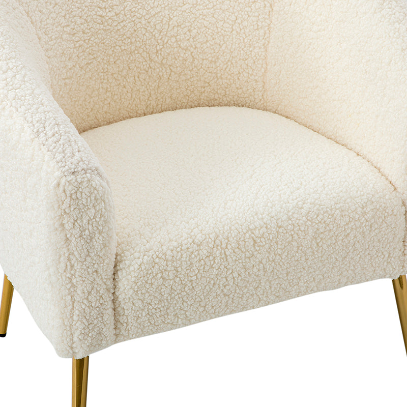 Bari Barrel Armchair - Modern Upholstered Accent Chair for Living Room, Bedroom & Office - Comfortable Lounge Seating with Stylish Design