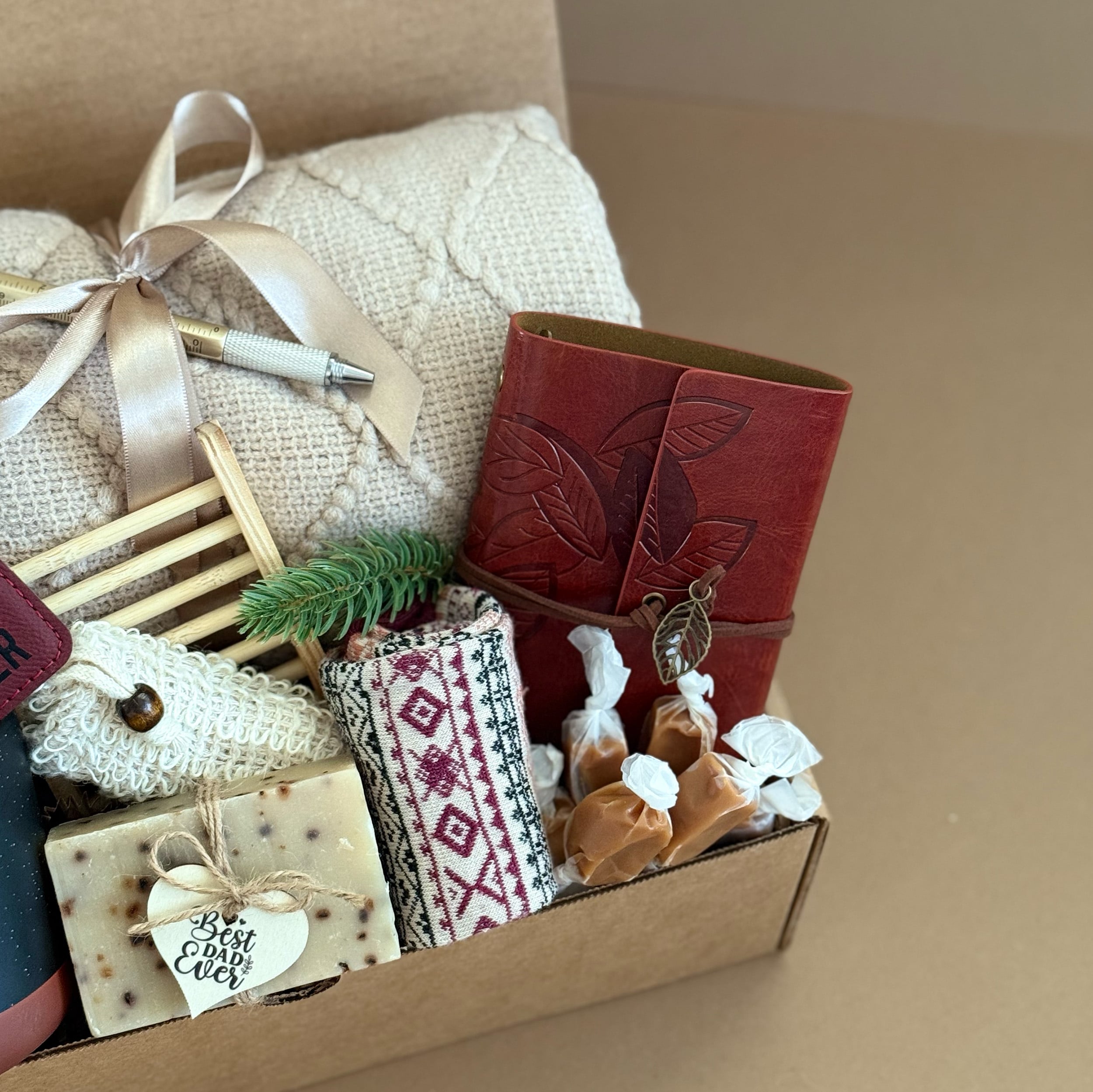 Hygge Explorer Gift Box for Dad - Comfort & Adventure Inspired Father’s Day Present | Perfect for Camping, Travel & Cozy Home Relaxation