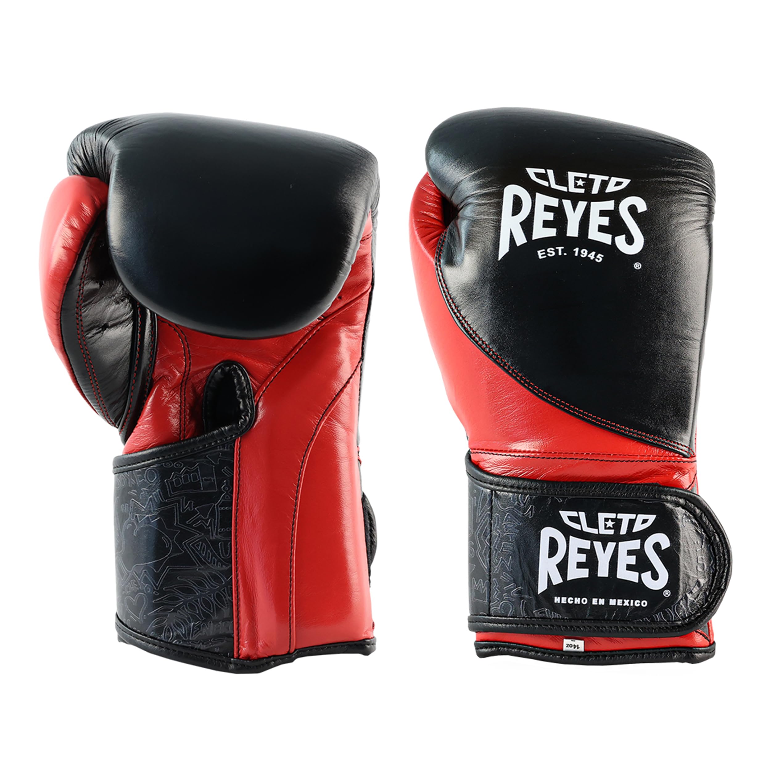Cleto Reyes High Precision Boxing Gloves - Professional Hook & Loop Closure Training Gloves for Men & Women | Perfect for Heavy Bag Work, Sparring & MMA Training