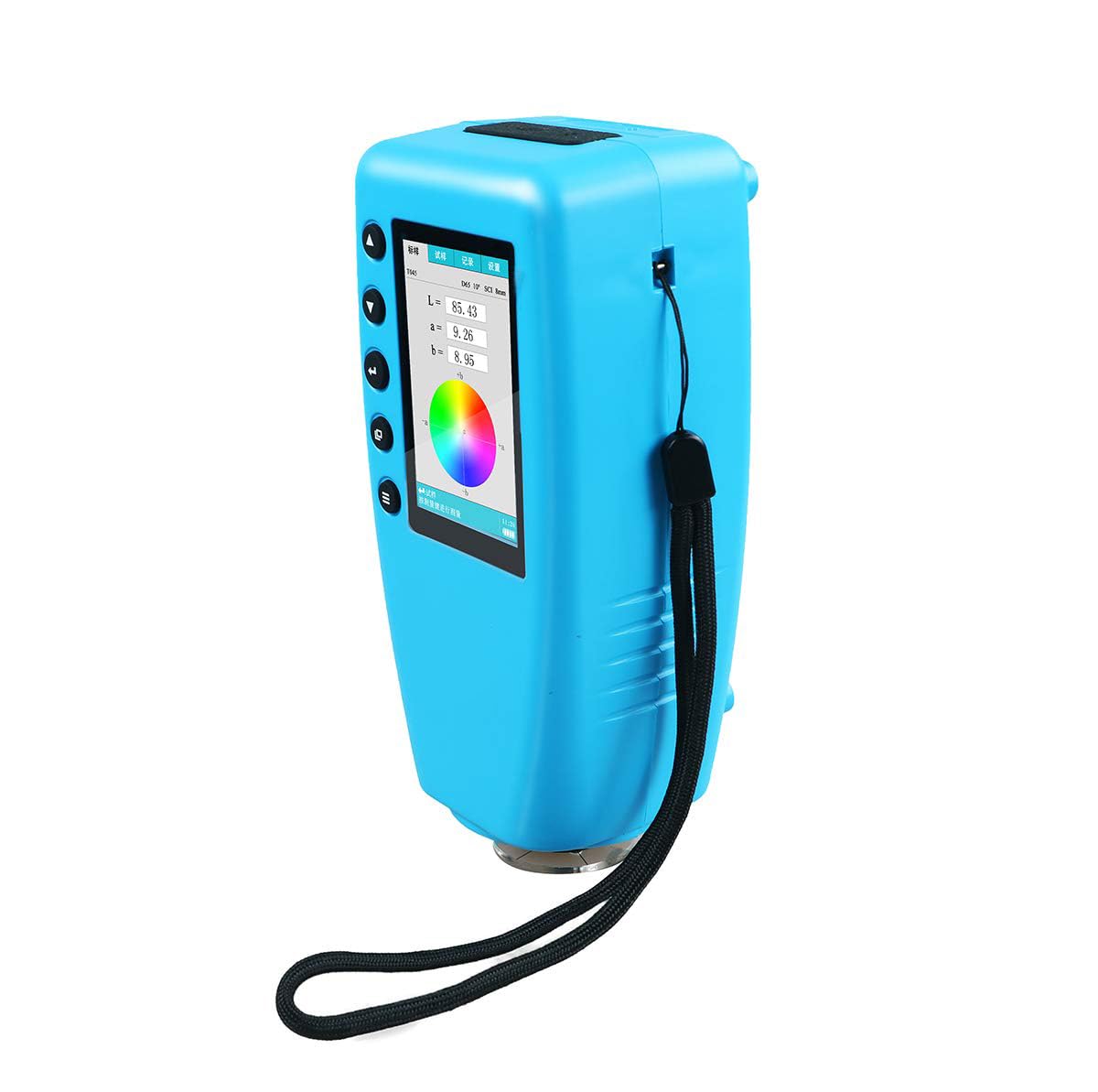 Professional 4mm Colorimeter Tester - Accurate Color Measurement for Textiles, Plastics, Paints with D65 Light Source | Perfect for Quality Control in Manufacturing & Design Labs