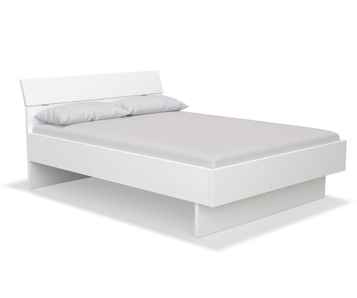 Knox Bed Frame - Queen Size Platform Bed with Wooden Slats & Storage, Modern Minimalist Bedroom Furniture for Home Decor | Perfect for Small Spaces & Guest Rooms