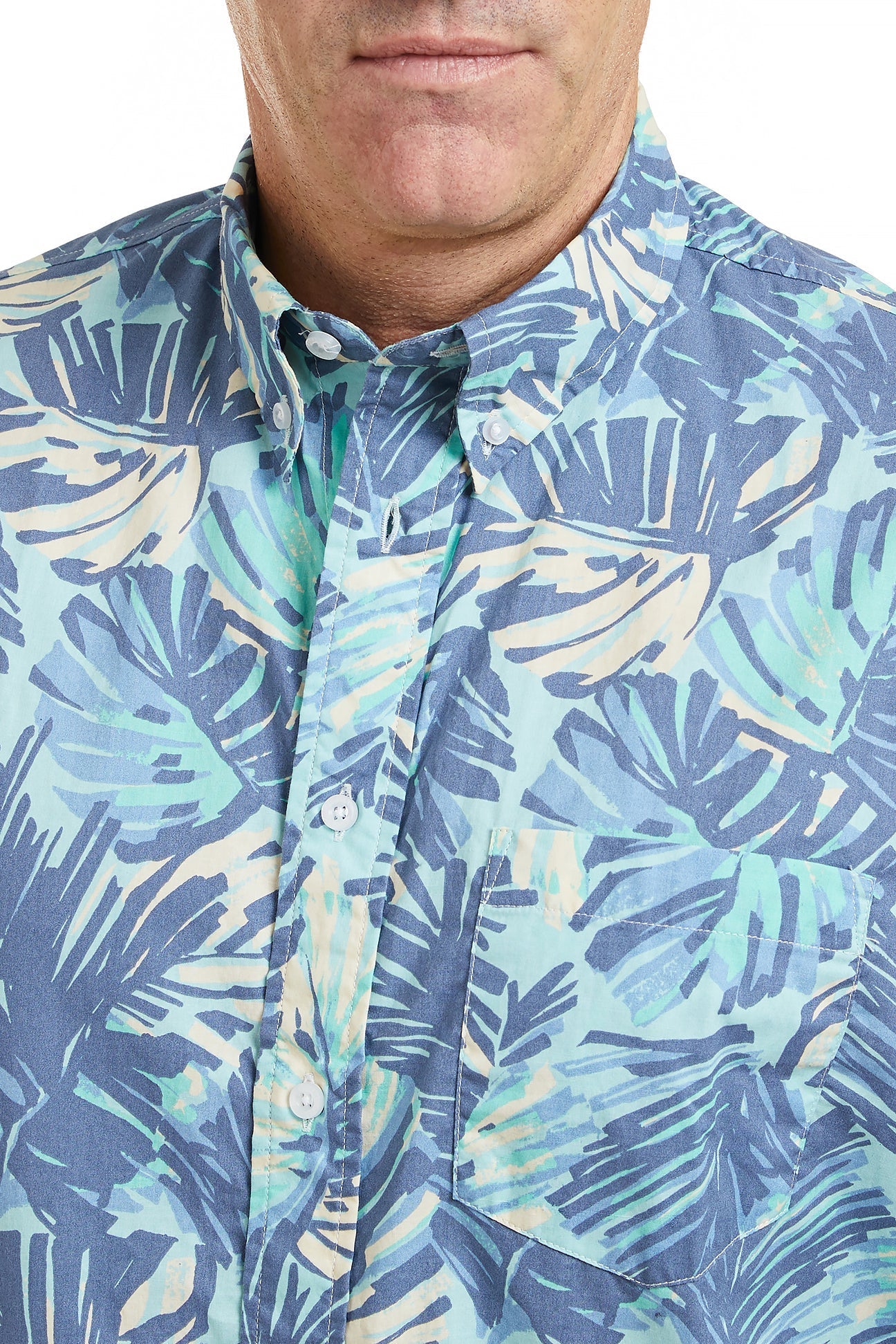 Chase Short Sleeve Leeward Print T-Shirt for Men - Casual Summer Tee for Beach, Travel & Outdoor Activities