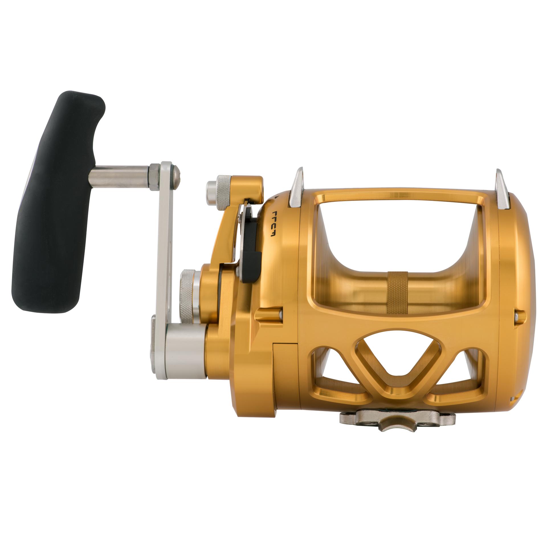 International® VI Conventional Fishing Reel - Premium Saltwater & Freshwater Spinning Reel for Bass, Trout, and Offshore Fishing - Perfect for Surf Casting, Boat Fishing, and Pier Angling