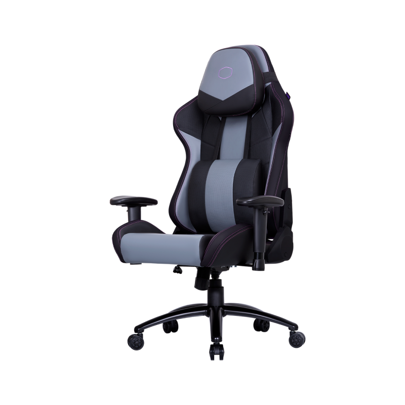Cooler Master CMI GCR3 BK Gaming Chair - Ergonomic Office Chair with Adjustable Height, Lumbar Support & Headrest - Perfect for PC Gaming, Home Office & Esports (2 Year Warranty)