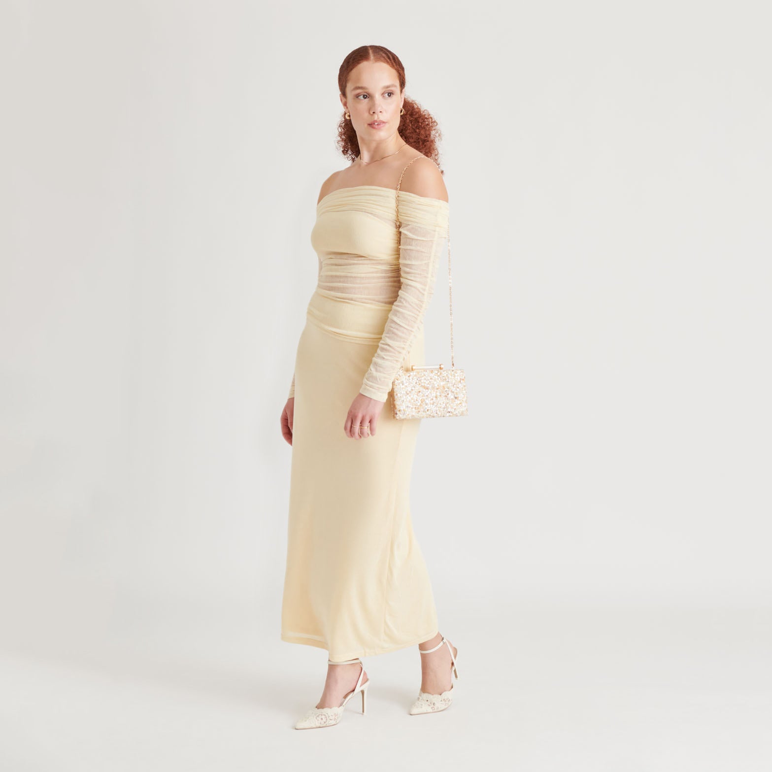 Kenedy White Crochet Heels for Women - Elegant Summer Sandals for Beach, Wedding & Party Occasions