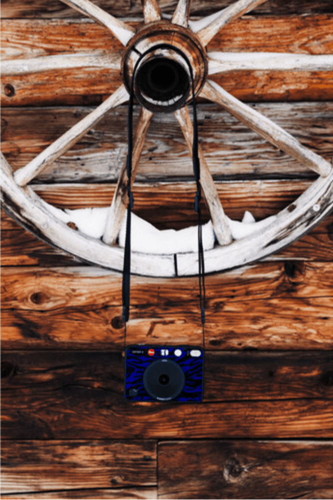 Leica SOFORT 2 Burton Edition Instant Camera (Jake Blue) - Vintage Style Polaroid Camera for Travel, Parties & Instant Photo Memories