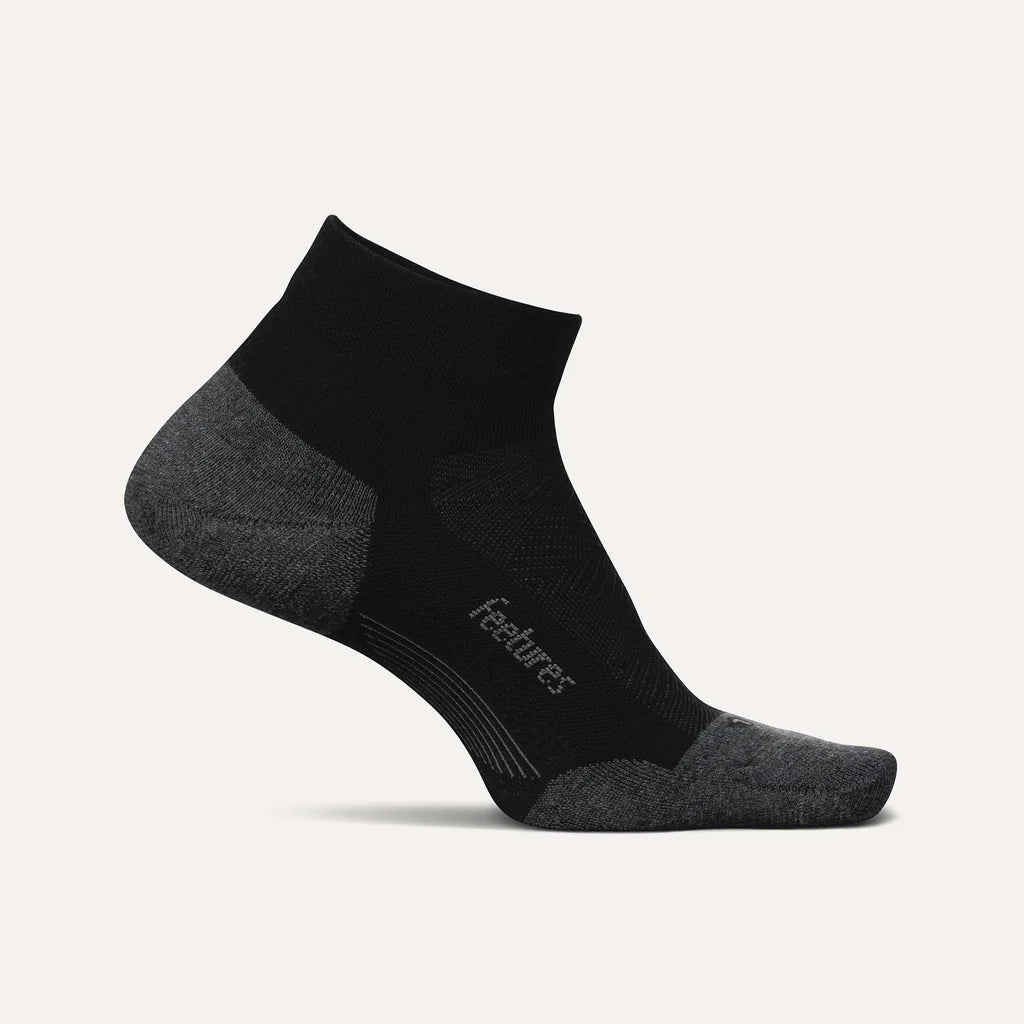 Feetures Elite Max Cushion Low Cut Socks - Ultra Cushioned Running & Hiking Socks for Men & Women - Perfect for Marathon, Trail Running, and Outdoor Activities