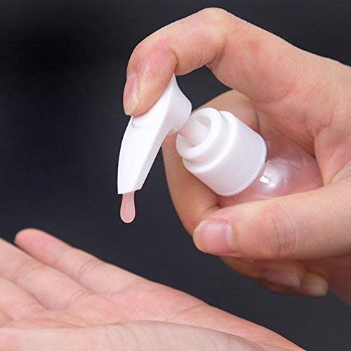 6-Piece Transparent Plastic Travel Bottle Set - Refillable Cosmetic & Perfume Spray Bottles for Toiletries | Leak-Proof Travel Accessories for Makeup, Skincare & Hair Care (Ideal for Airplane, Gym & Vacation)