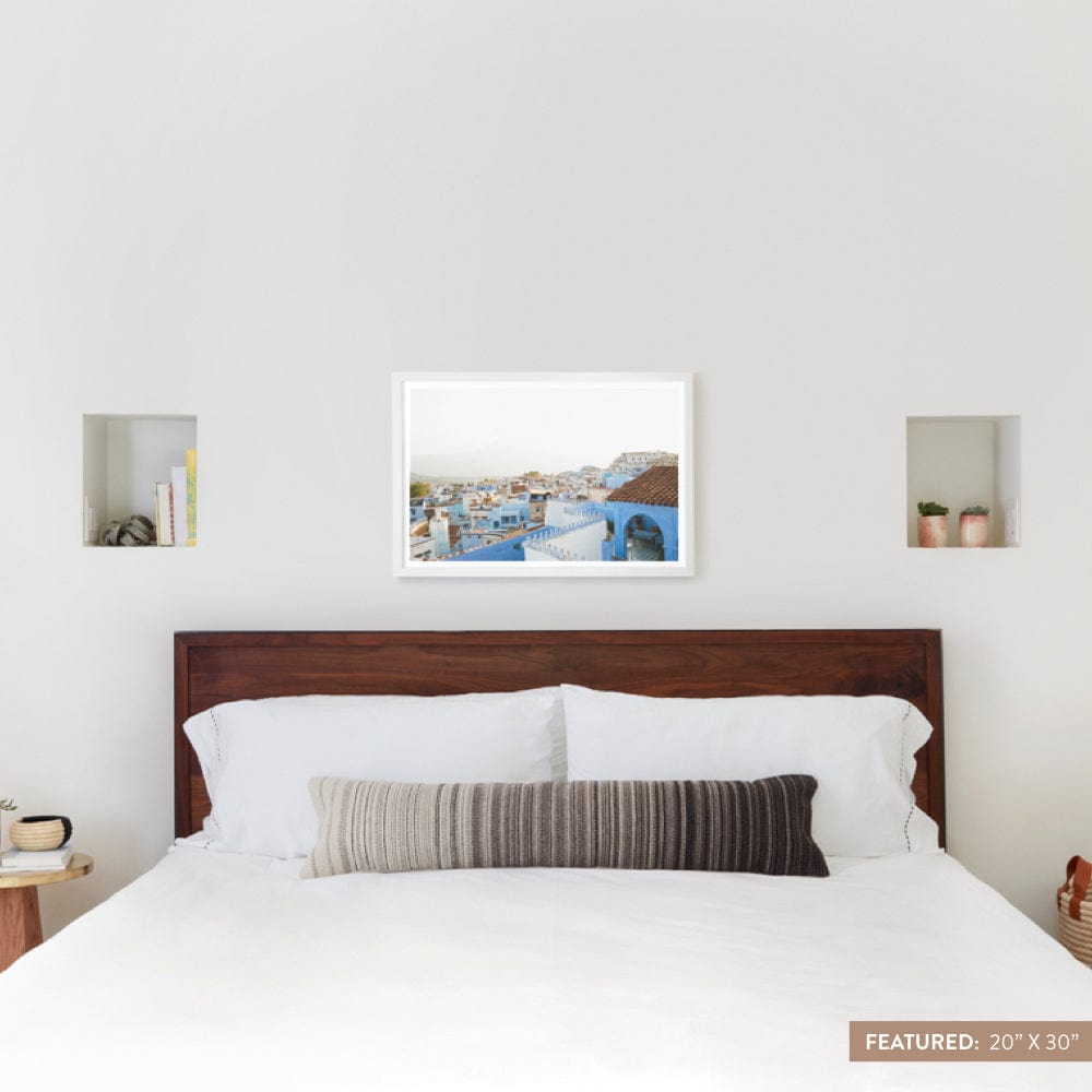 Blue City Fine Art Prints - High-Quality Wall Decor for Home & Office | Perfect for Living Room, Bedroom & Gallery