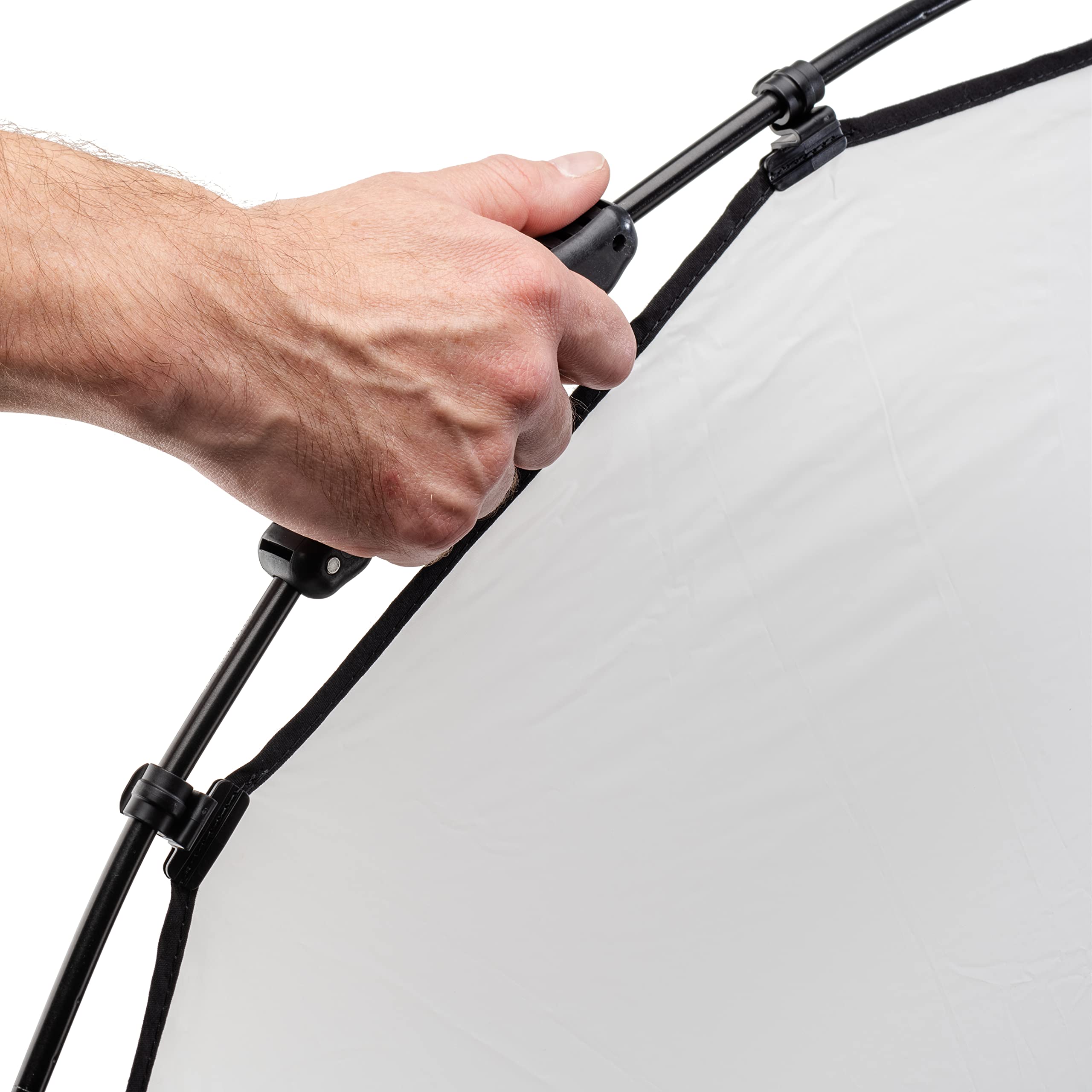 Manfrotto HaloCompact Plus 98cm Circular Softbox Diffuser with RapidExoframe™ Technology - Foldable Aluminum Frame - Professional Photography Lighting Accessory - Perfect for Studio, Portrait, and Product Photography (Model: LL LR3333)