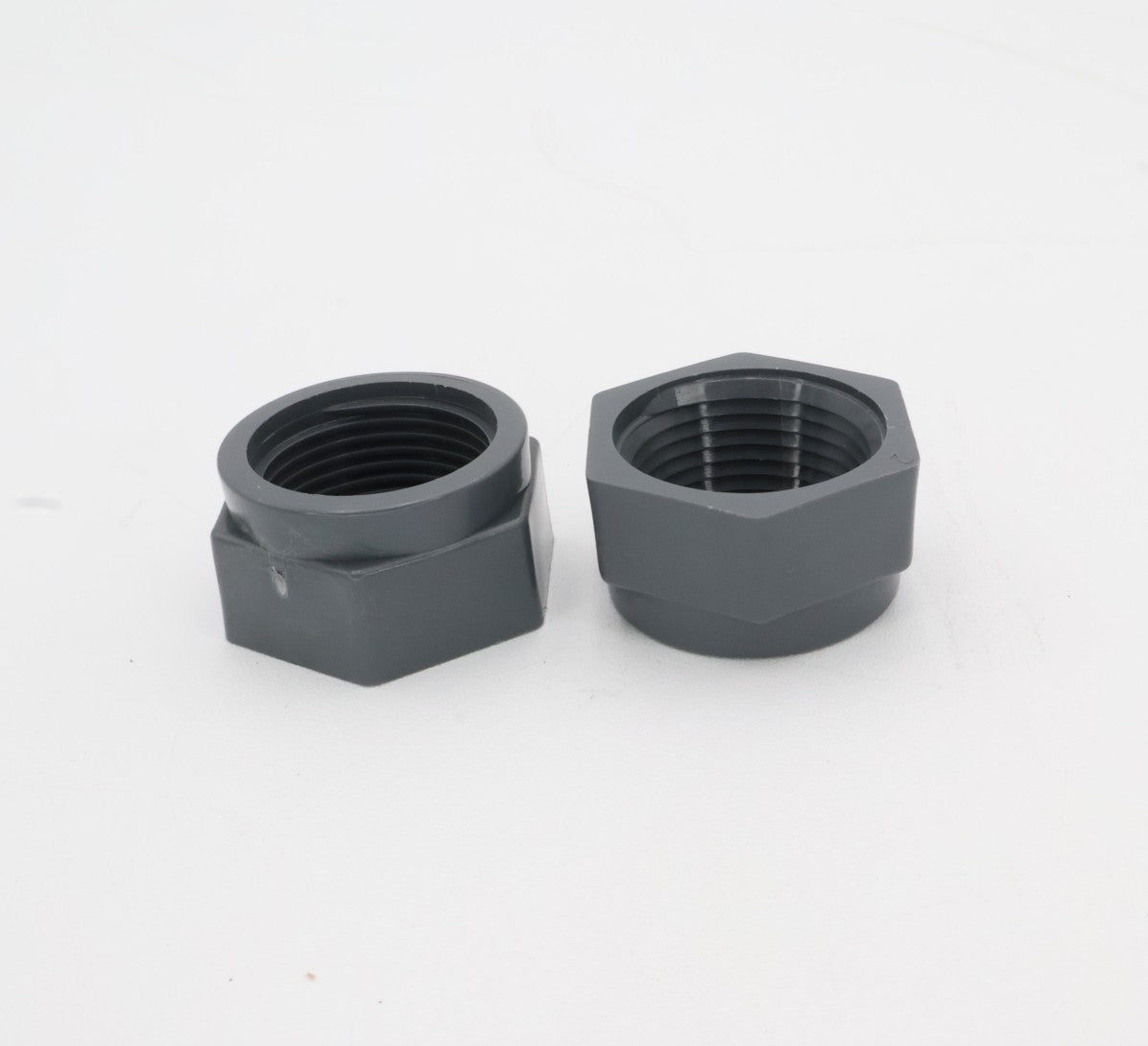 Pentair Kreepy Krauly Legend/Platinum Pool Cleaner Replacement Nut - 2 Pack LLD15PM Gray Plastic Mender Nut for Pool Maintenance & Repair