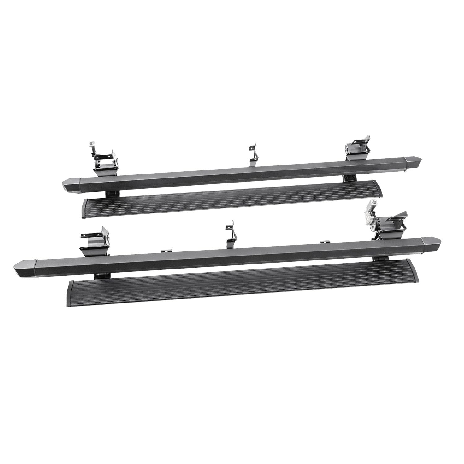 AMP Research PowerStepXL Electric Running Boards with LED Lights - Fit 2010-2017 Dodge RAM 2500/3500 Mega Cab | Automatic Retractable Truck Steps for Easy Entry & Exit | Ideal for Off-Roading, Daily Commuting & Truck Enthusiasts