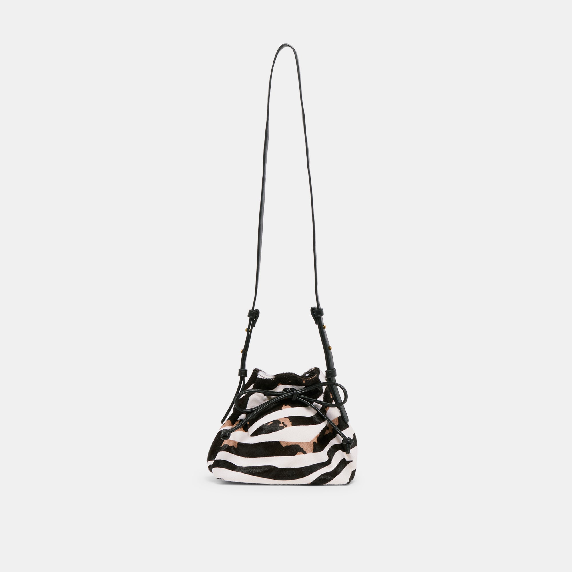 RANDI Crossbody Bag - Zebra Print Calf Hair Purse for Women | Stylish & Trendy Handbag for Everyday Use, Work, and Evening Out