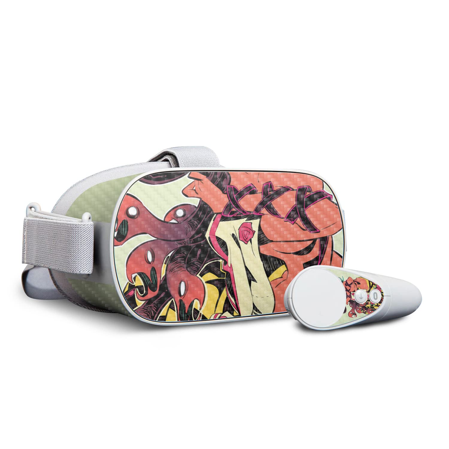 Carbon Fiber Skin for Oculus Go - Protective & Durable for Gaming