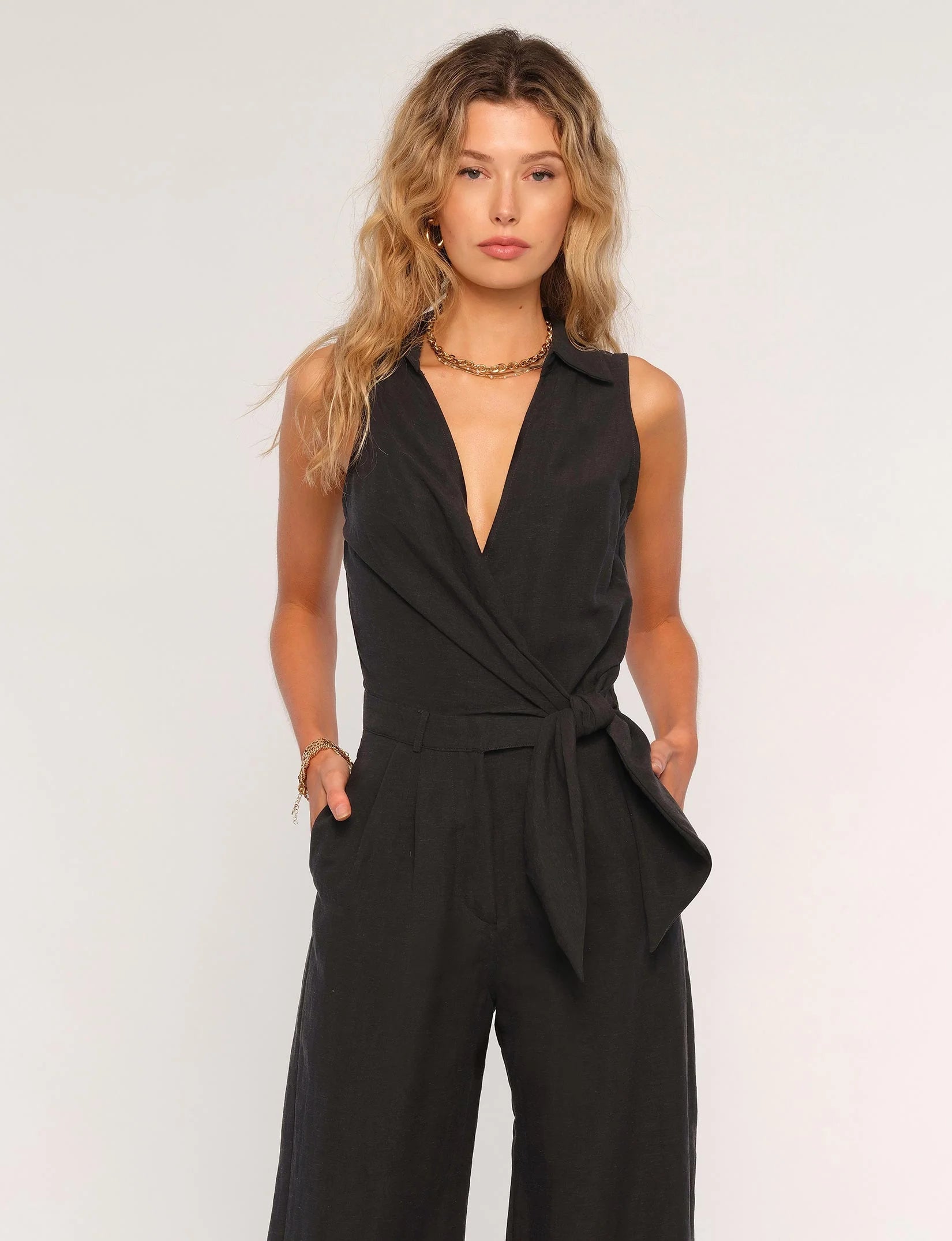 Fae Jumpsuit - Women's Boho Chic Romper with Pockets | Perfect for Music Festivals, Beach Vacations & Summer Outfits