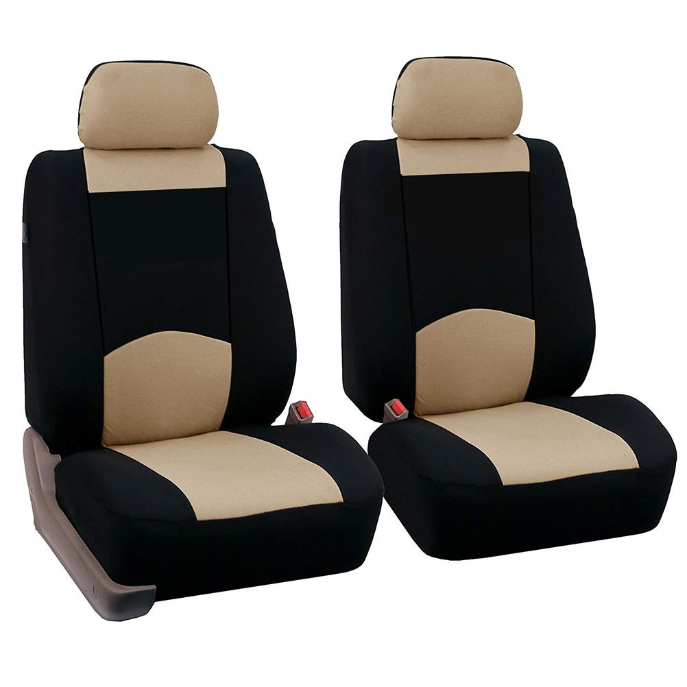 2-Piece Universal Car Seat Covers Set - Full Bench Cover for Cars, SUVs & Trucks - Durable & Lightweight Automotive Seat Protectors - Perfect for Pets, Kids & Everyday Use