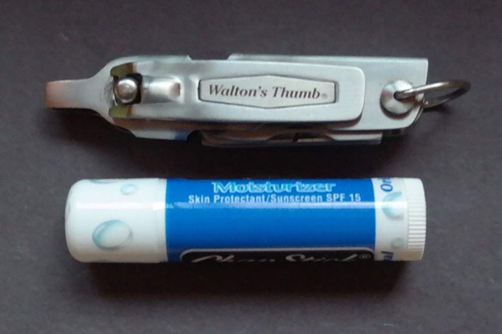 Walton's Thumb Fisherman's Multi Tool - Compact Stainless Steel Fishing Pliers with Line Cutter, Hook Remover & Bottle Opener - Perfect for Fly Fishing, Bass Fishing & Outdoor Adventures