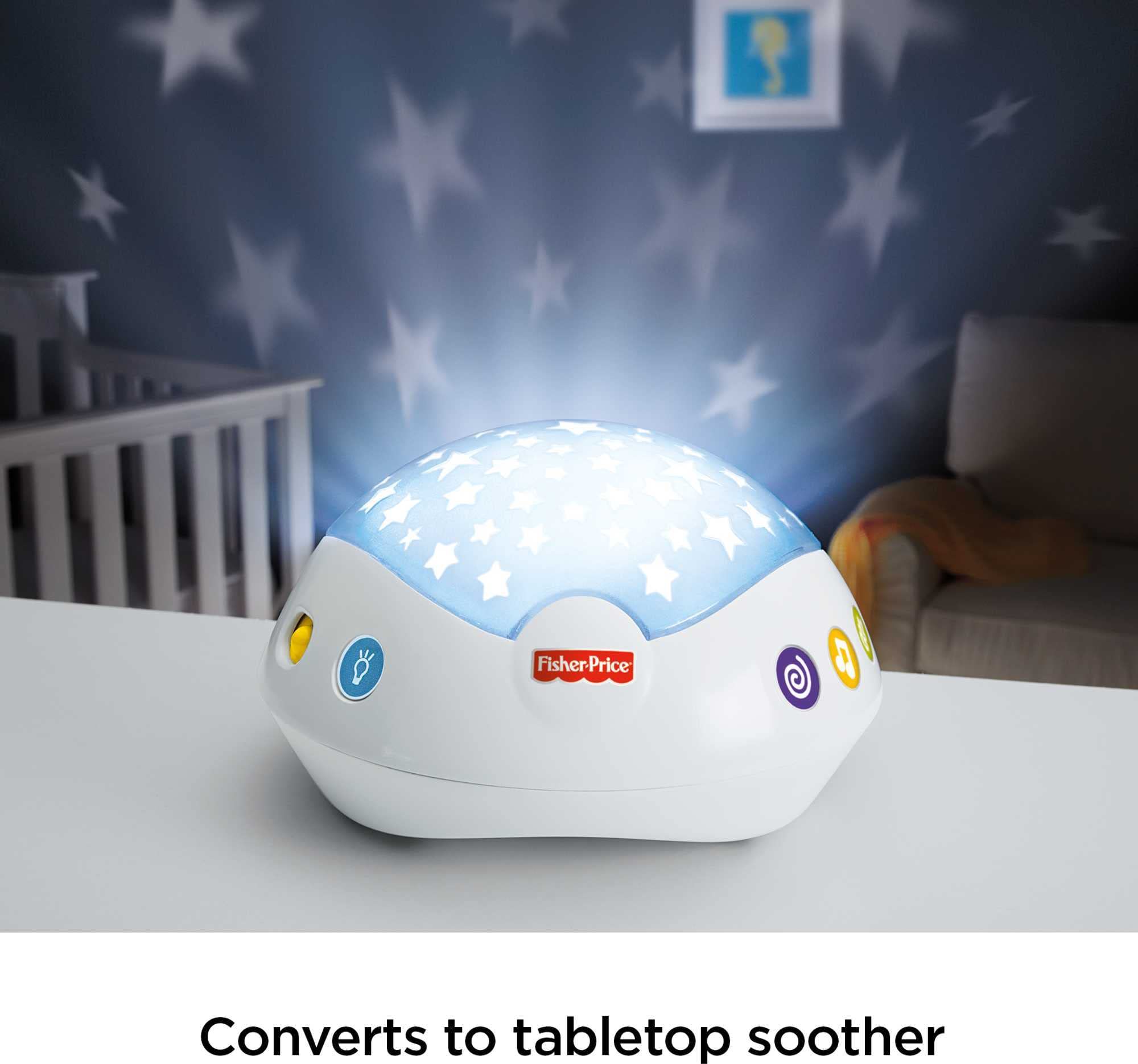 Fisher-Price 3-in-1 Baby Crib Toy with Projection Mobile, Kick & Play Piano & Baby Gym - Interactive Learning Toy for Newborns & Infants - Perfect for Nursery, Playtime & Early Development