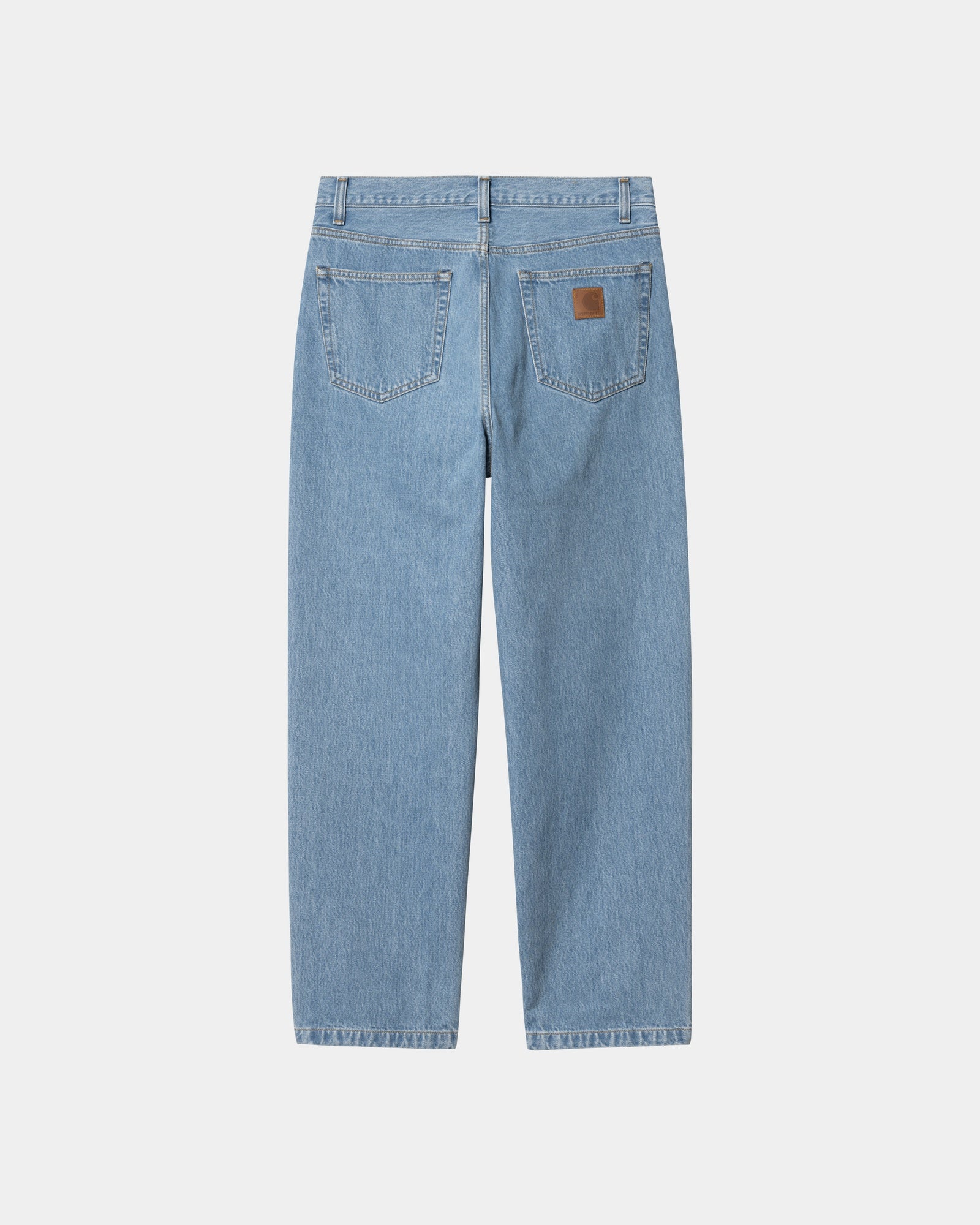 Men's Aaron Pant - Stone Bleached Blue Denim Jeans for Casual Wear & Everyday Comfort