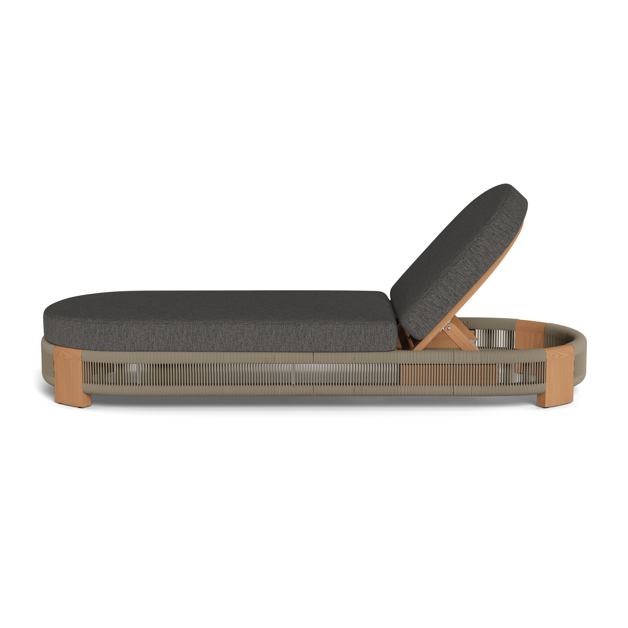Premium Teak Wood Sun Lounge Chair - Outdoor Patio Furniture for Poolside, Beach, and Garden Relaxation