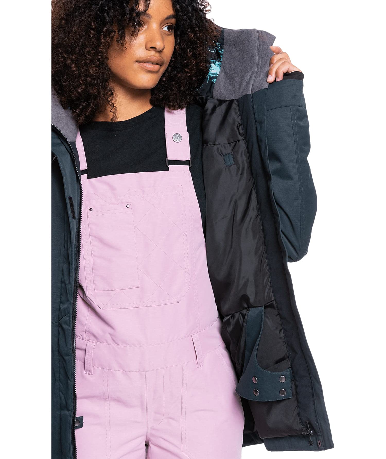 Roxy Women's Andie PrimaLoft Jacket - Warm Winter Coat for Outdoor Activities