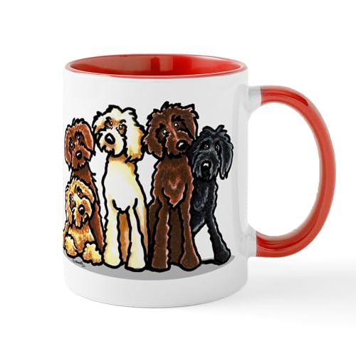 White/Red Inside - Labradoodle Lover Mug