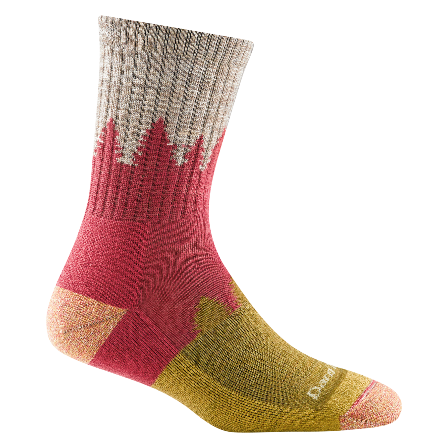 Darn Tough 1971 Treeline Micro Crew Midweight Cushion Socks for Women - Hiking, Outdoor & Everyday Comfort