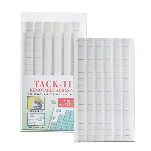 MABUSIYI 204 Pcs Reusable Poster Putty - Non-Toxic Sticky Tack Adhesive for Hanging Posters, Photos, Frames & Party Decorations - Safe & Removable Wall Mounting Putty (White) - Perfect for Home, Office, Classroom & DIY Projects