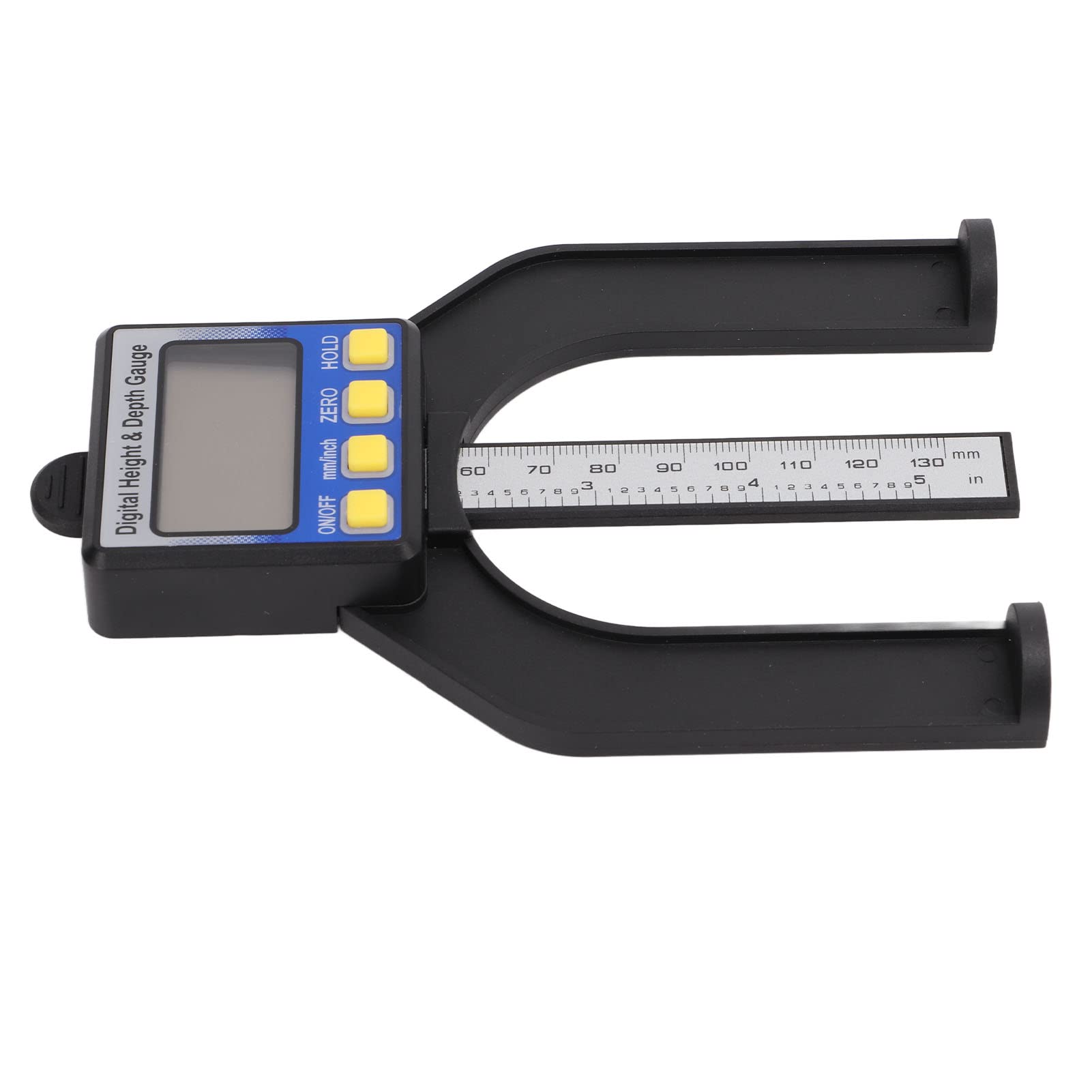 Digital Height Ruler with LED Display - Magnetic Depth Gauge for Horizontal & Vertical Measurements | Precision Tool for Mechanical Processing, Construction & Civil Engineering | Ideal for Workshop, Job Site & DIY Projects