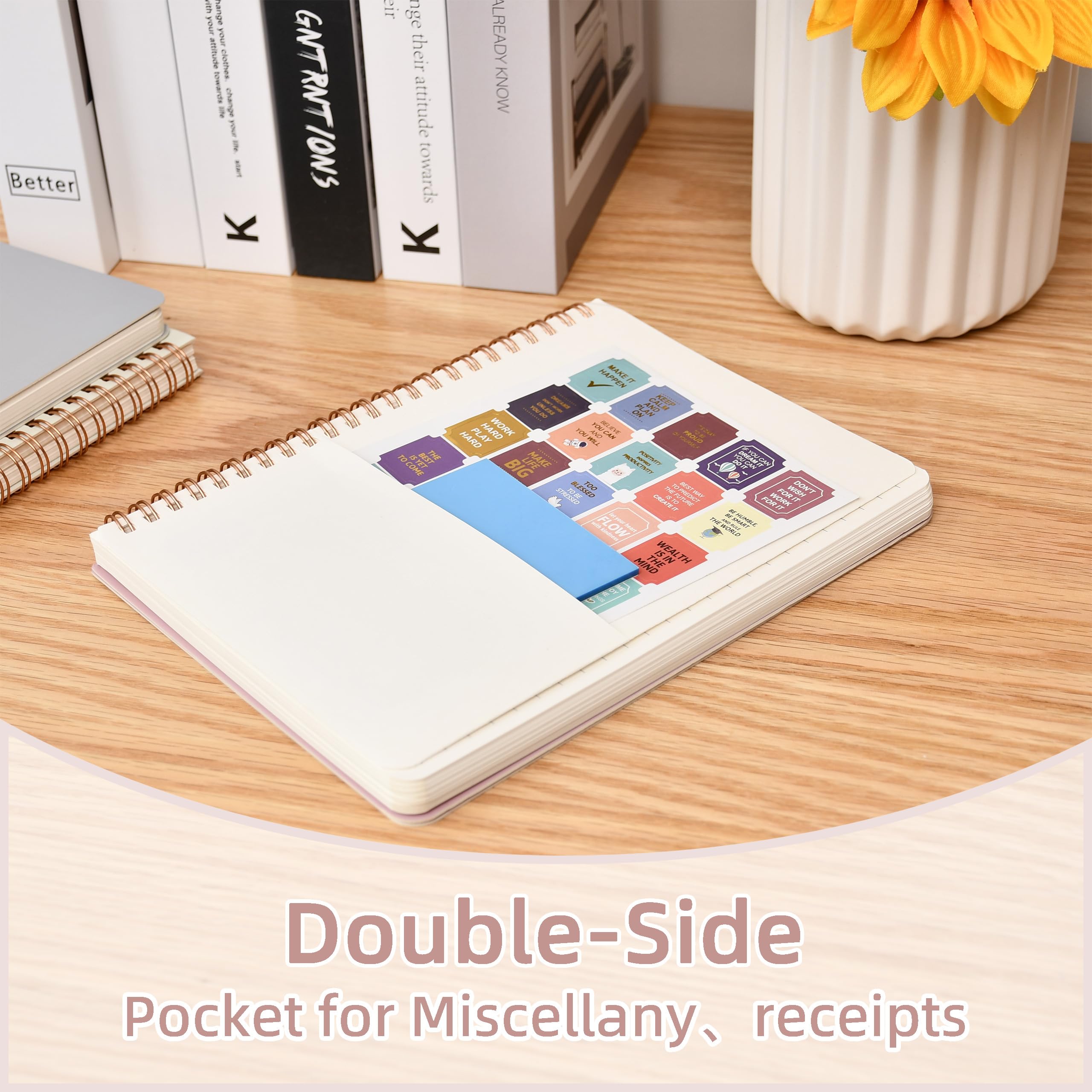 Premium Lined Spiral Notebook - 6.25