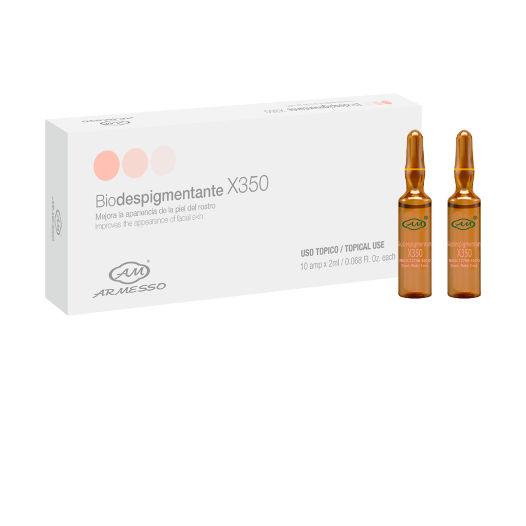 AM ARMESSO Biodepigmenting X350 Serum - Skin Brightening & Spot Corrector for Hyperpigmentation - Dark Spot Remover & Even Skin Tone Treatment - Perfect for Daily Skincare Routine & Nighttime Use