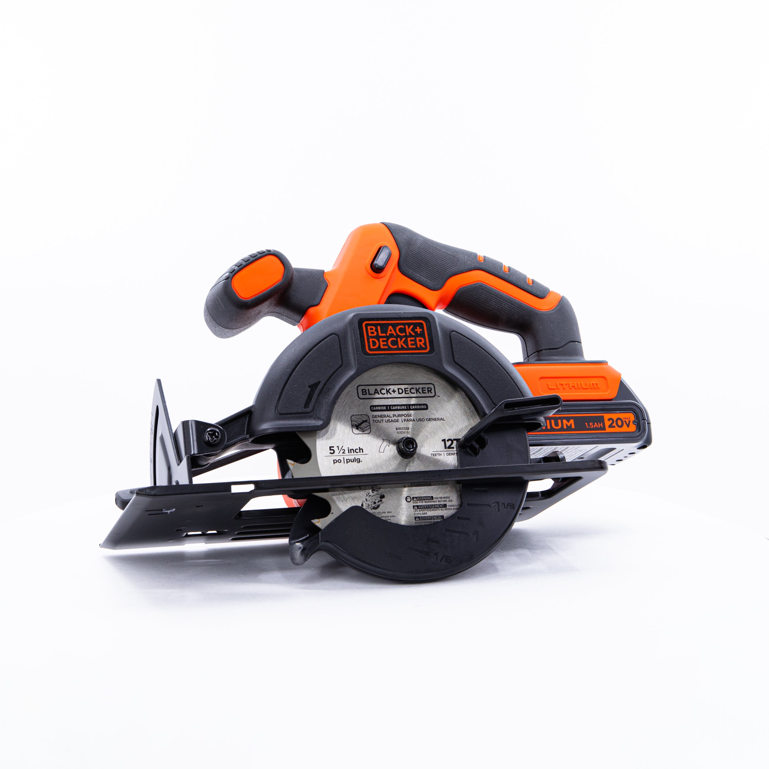 20V MAX* POWERCONNECT™ 5.5 Inch Cordless Circular Saw - Lightweight & Powerful Battery-Powered Saw for Woodworking, DIY Projects, and Construction Jobs