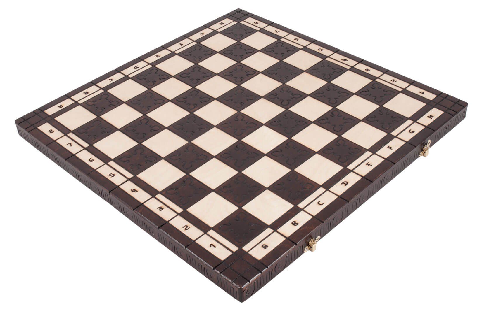 Premium Norwegian Travel Chess Set & Board - Portable Folding Wooden Chess Game for Adults & Kids - Perfect for Camping, Travel, and Outdoor Adventures