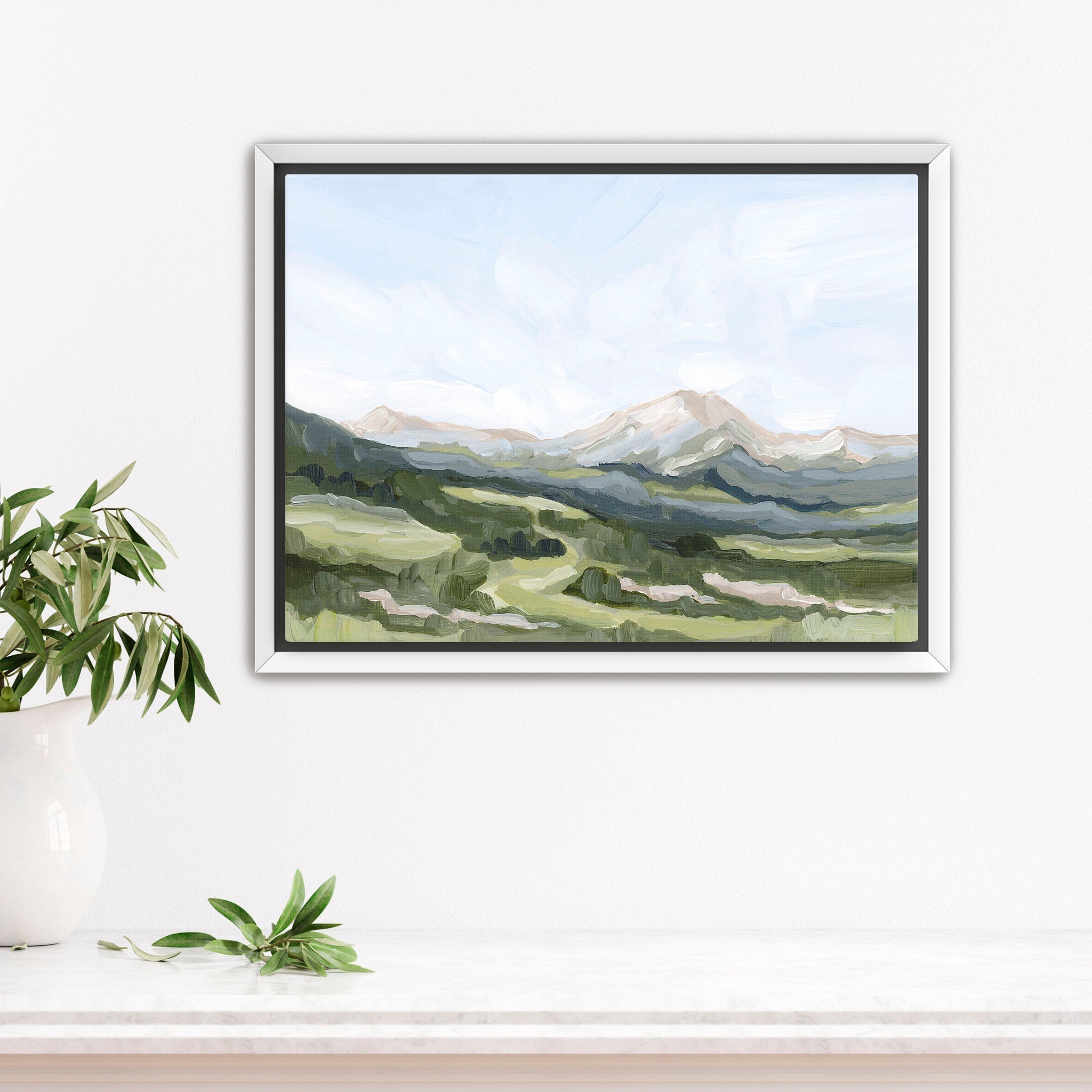 Snowmass in Spring Art Print - Stunning Landscape Wall Decor for Living Room, Bedroom & Office - Perfect Gift for Nature Lovers