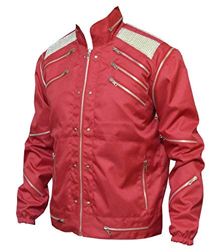 Durable Cordura & Parachute Fabric Beat-It Jacket in Red - Perfect for Outdoor Adventures, Hiking & Urban Fashion