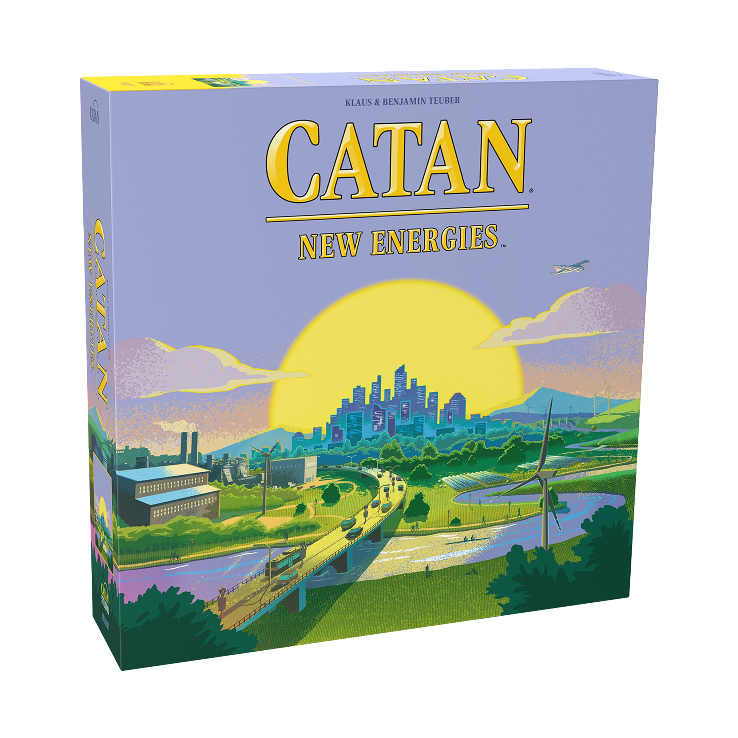 Catan: New Energies - Eco-Friendly Strategy Board Game for Adults & Families | Sustainable Fun for Game Nights & Environmental Awareness