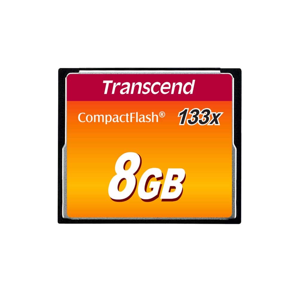 8GB Professional CompactFlash (CF) Memory Card - High-Speed Performance for DSLR Cameras, Digital Cameras & Video Recording