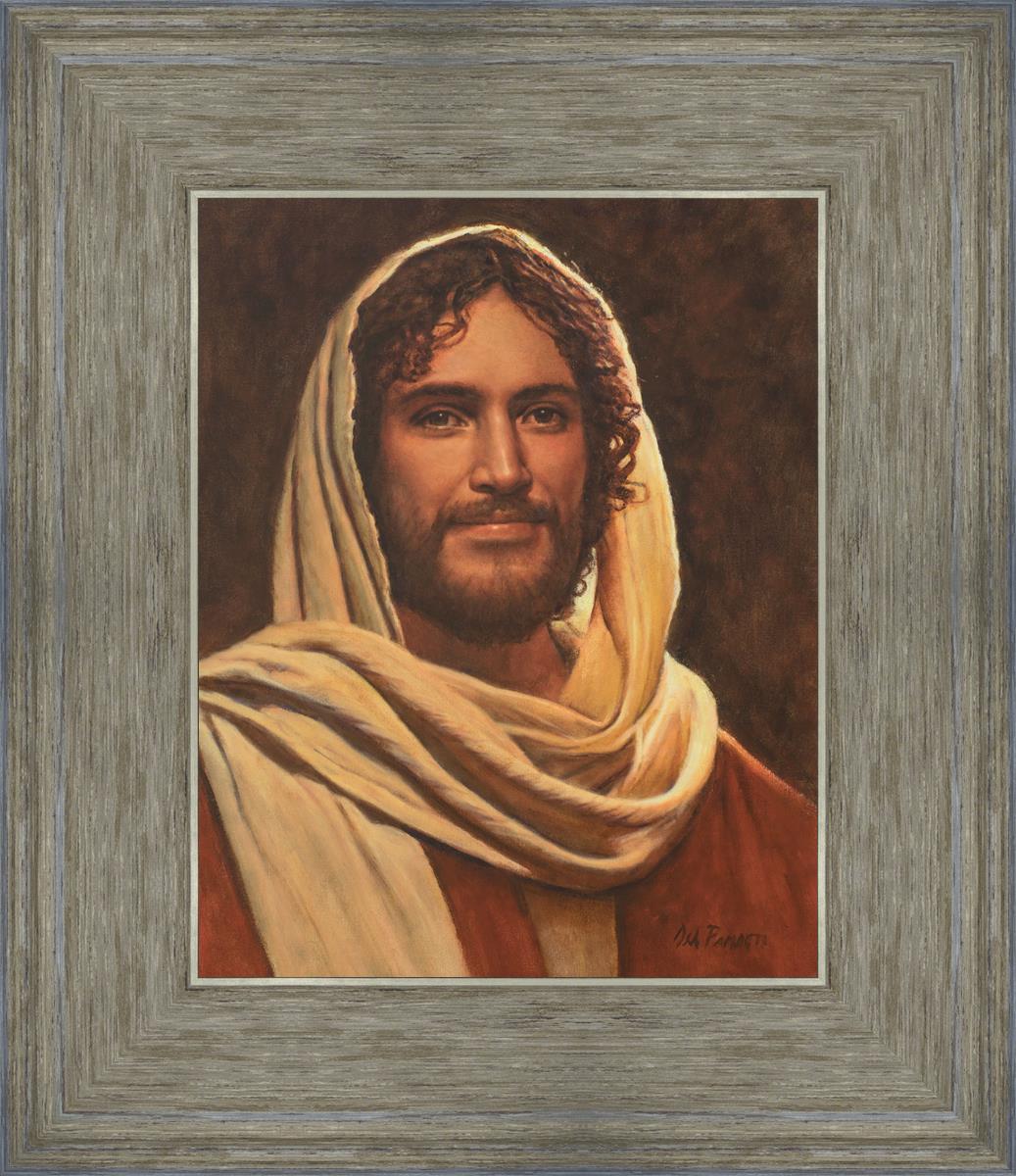 Emmanuel By Del Parson - Premium Religious Wall Art for Home & Church Decor - Perfect for Living Rooms, Bedrooms & Worship Spaces