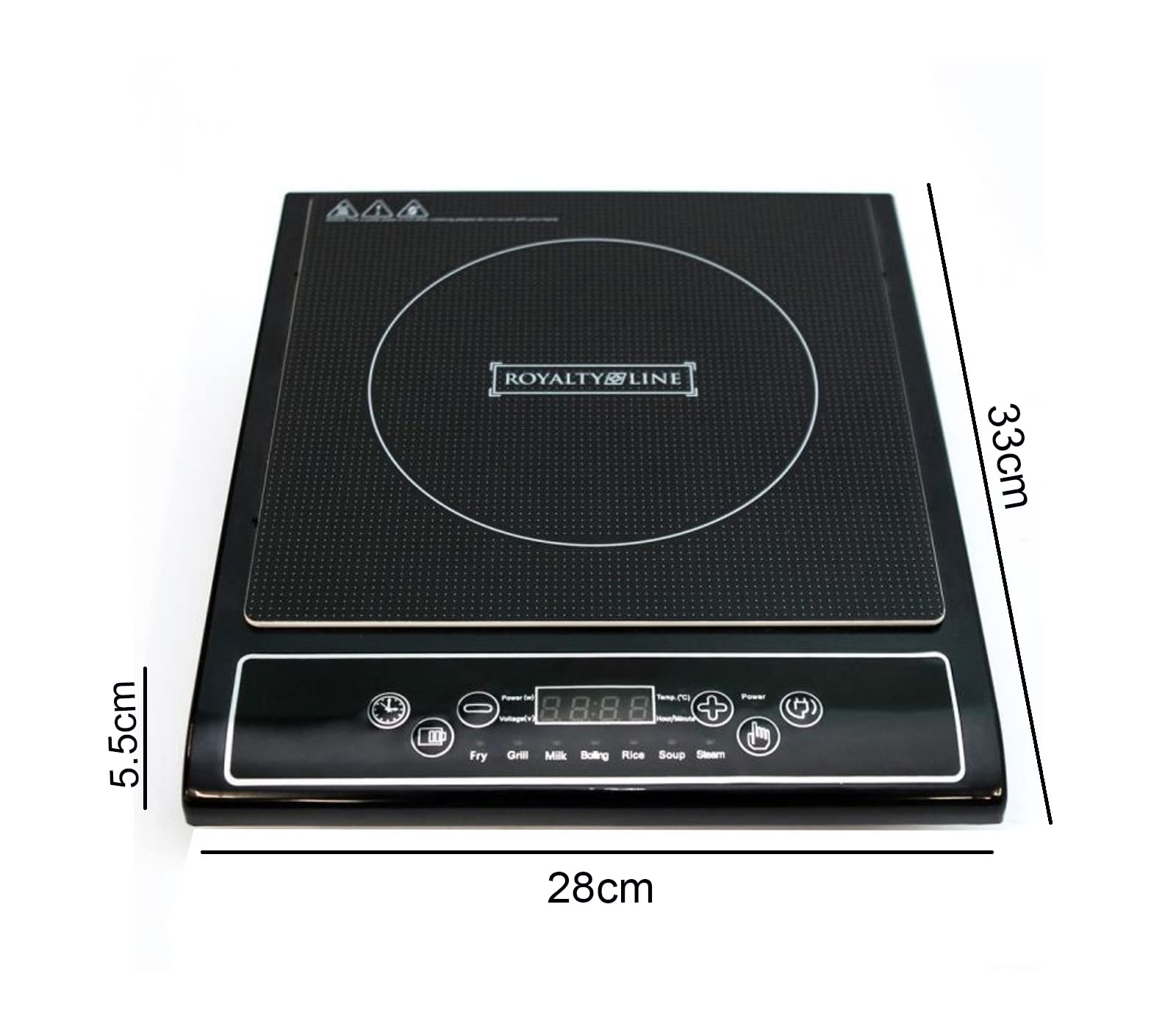 2000W Portable Induction Cooktop - Single Burner Electric Hob for Fast & Energy-Efficient Cooking | Perfect for Small Kitchens, Dorms, RVs & Outdoor Use