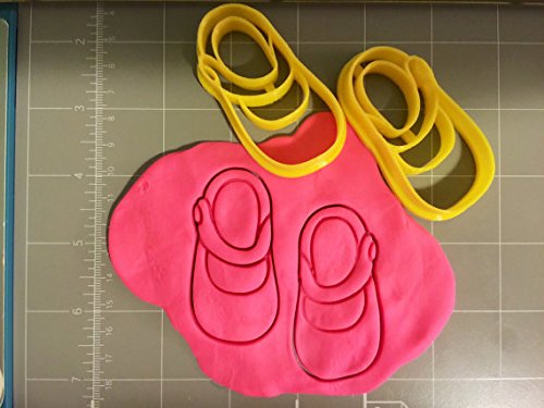 Baby Girl Shoe Cookie Cutter - Stainless Steel Baking Tool for DIY Cookies, Cupcakes & Party Treats - Perfect for Birthday Parties, Baby Showers & Holiday Baking