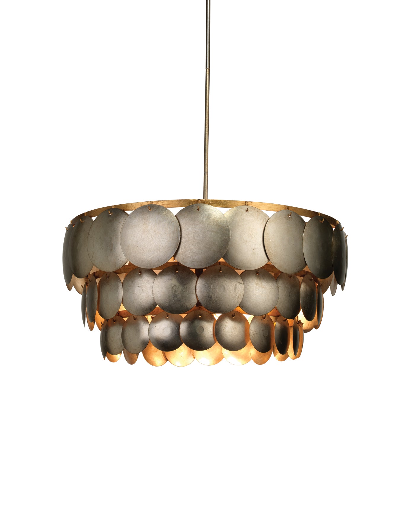 Calypso Three Tier Chandelier - Modern Crystal Ceiling Light Fixture for Dining Room, Living Room & Bedroom | Elegant Home Decor Lighting