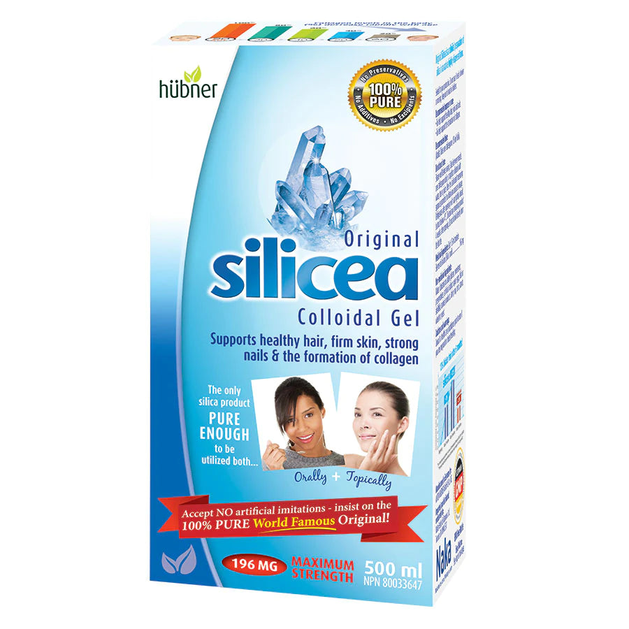 Silicea Liquid Gel - Pure Organic Silica Supplement for Hair, Skin & Nails - Supports Collagen Production & Joint Health - Perfect for Daily Wellness Routine & Beauty Regimen