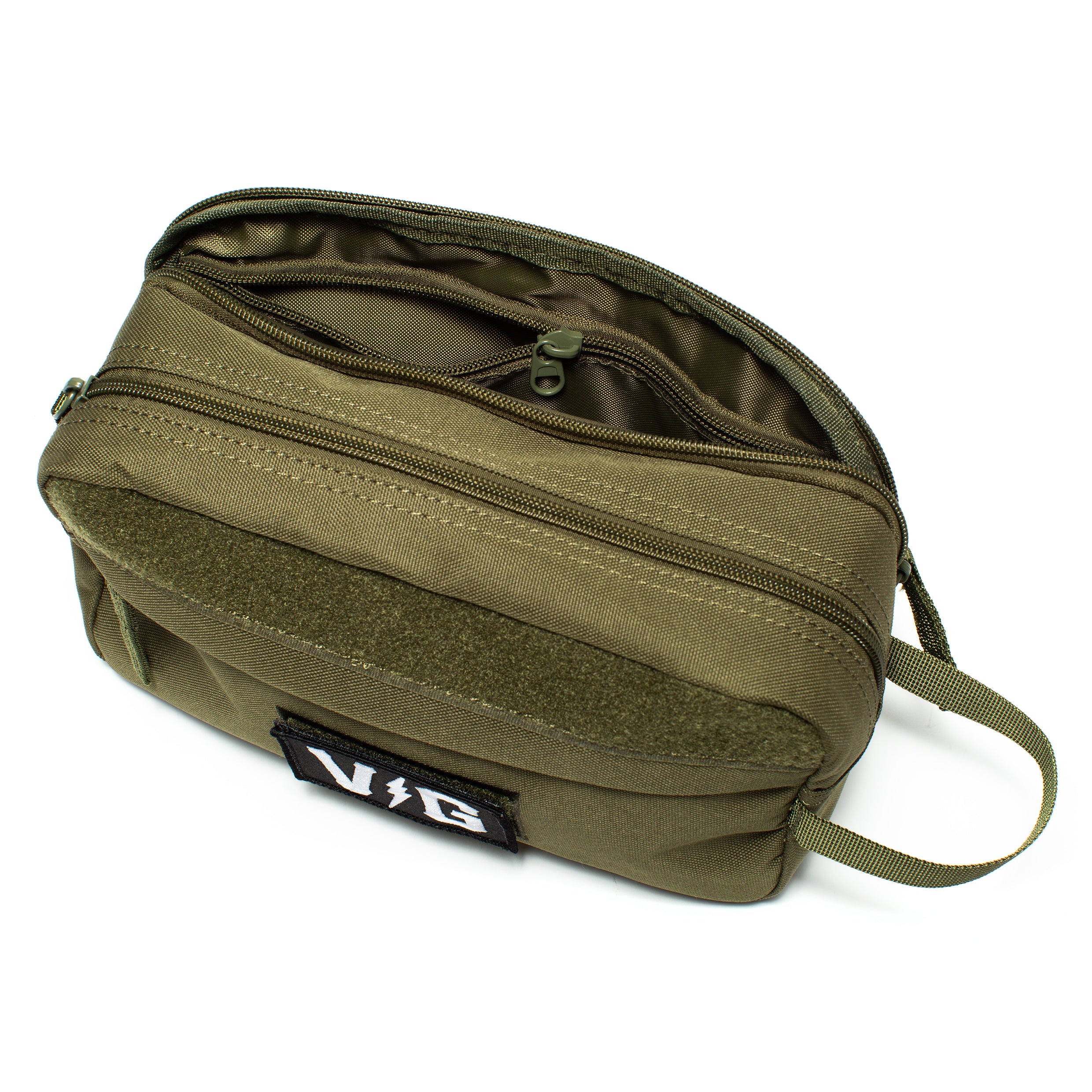 Standard Issue Tactical Dopp Kit - Military-Grade Toiletry Bag for Travel & Camping | Waterproof & Durable Organizer for Men