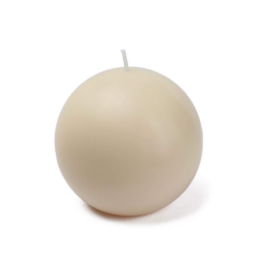 Bulk 4-Inch Black Ball Candles (12-Pack) – Decorative, Wedding, Party, and Home Décor Candles for Events and Special Occasions