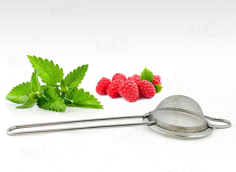 BarConic® 2 Inch Fine Mesh Strainer - Premium Kitchen Sieve for Tea, Spices, and Powder Sifting - Ideal for Cooking, Baking, and Coffee Brewing